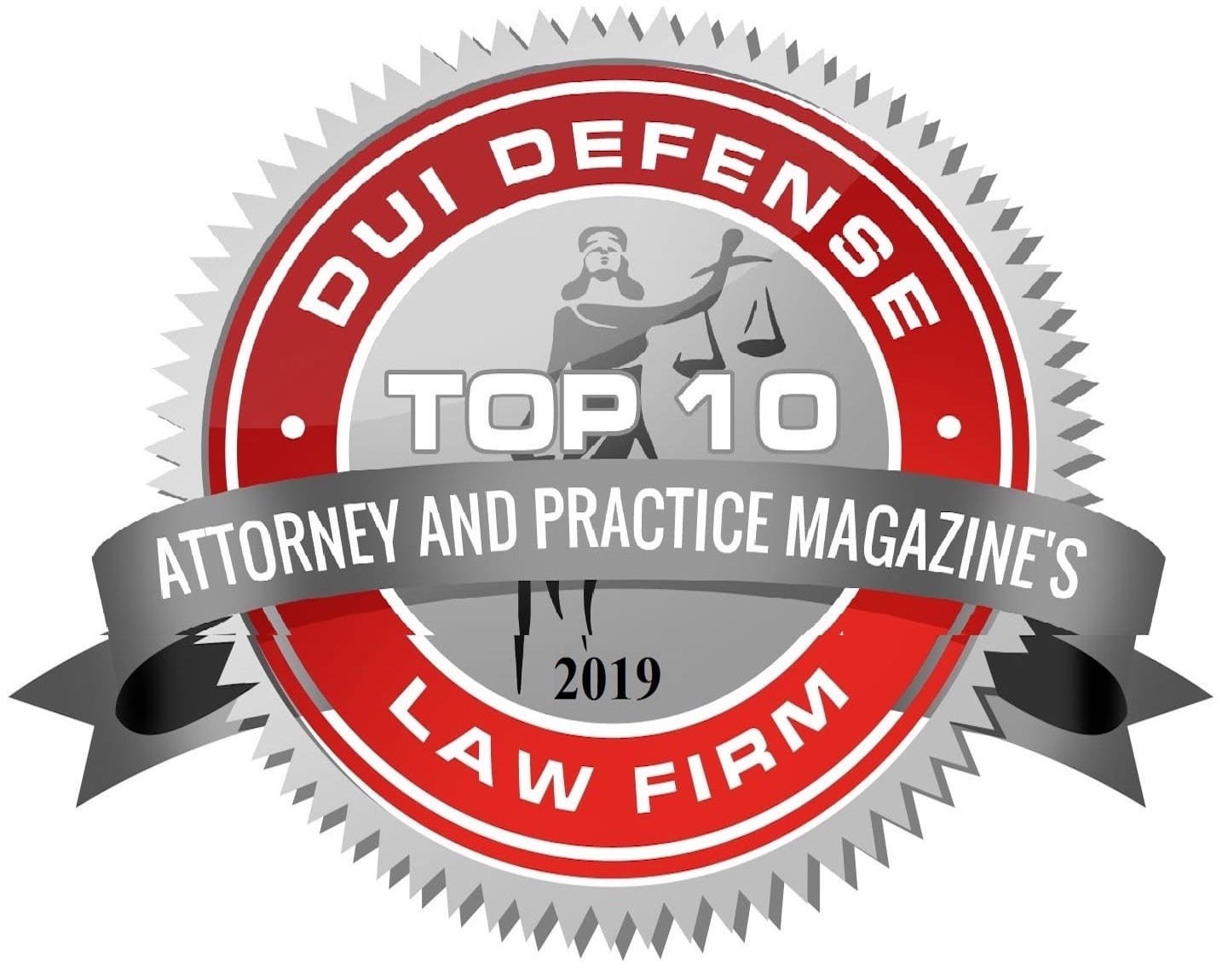 DUI 2019 Defense Law Firm Logo Top 10